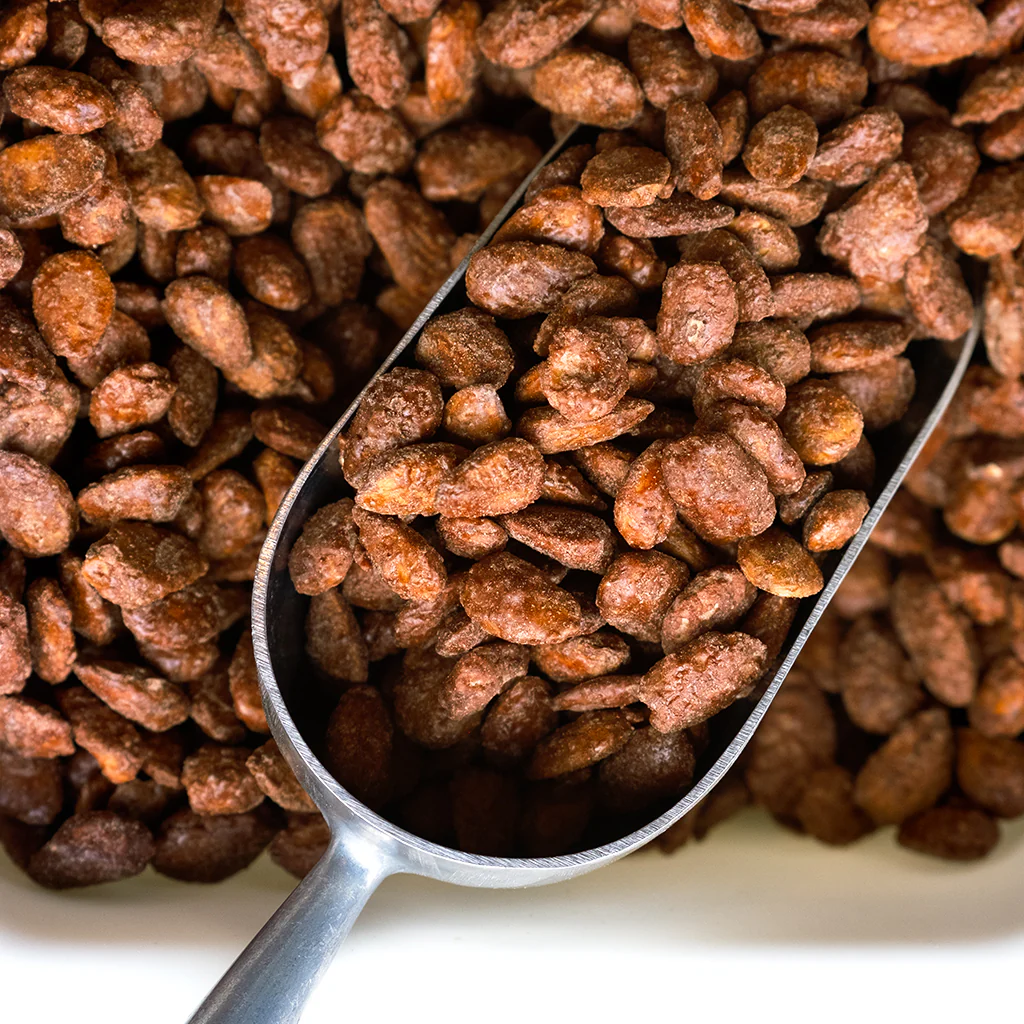 Almonds Caramelised Cinnamon Organic - Image 2