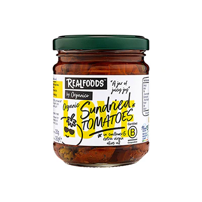 Sundried Tomatoes In Oil Organic - Real Foods